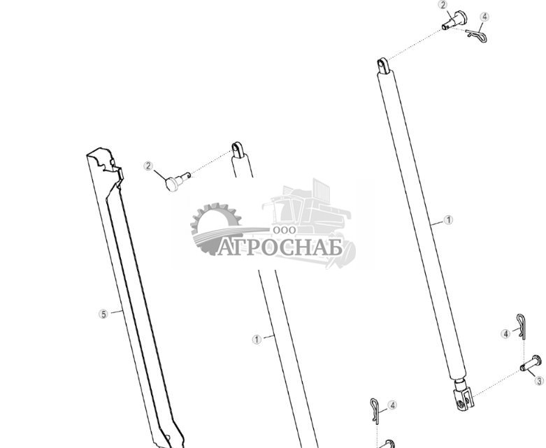 Цилиндр наклона навеса - ST1475 235.jpg
